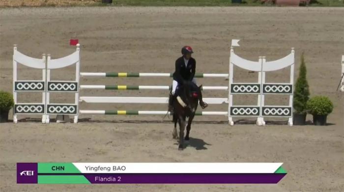 中国马术三项赛队在米尔斯特里特巴黎奥运资格