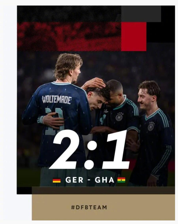 德国队连胜纪录刷新至7场 纳格尔斯曼执教下延续